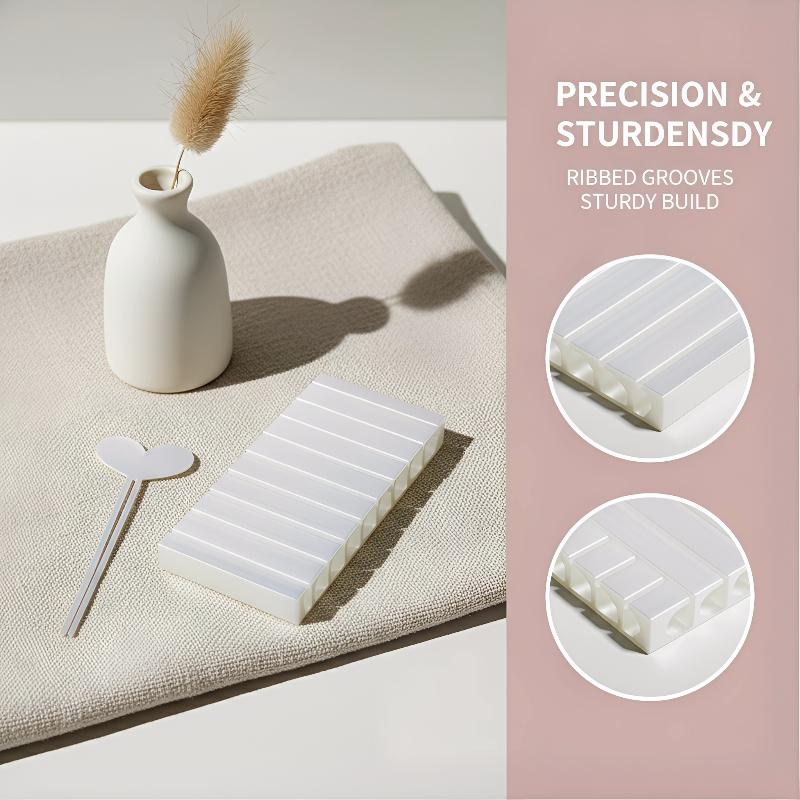Nail Foil Transfer - กล่องเก็บฟอยล์ติดเล็บ 1 ชุด กล่องเก็บฟอยล์ไล่เฉดสี จัดเก็บและปกป้องสติกเกอร์ได้อย่างง่ายดาย