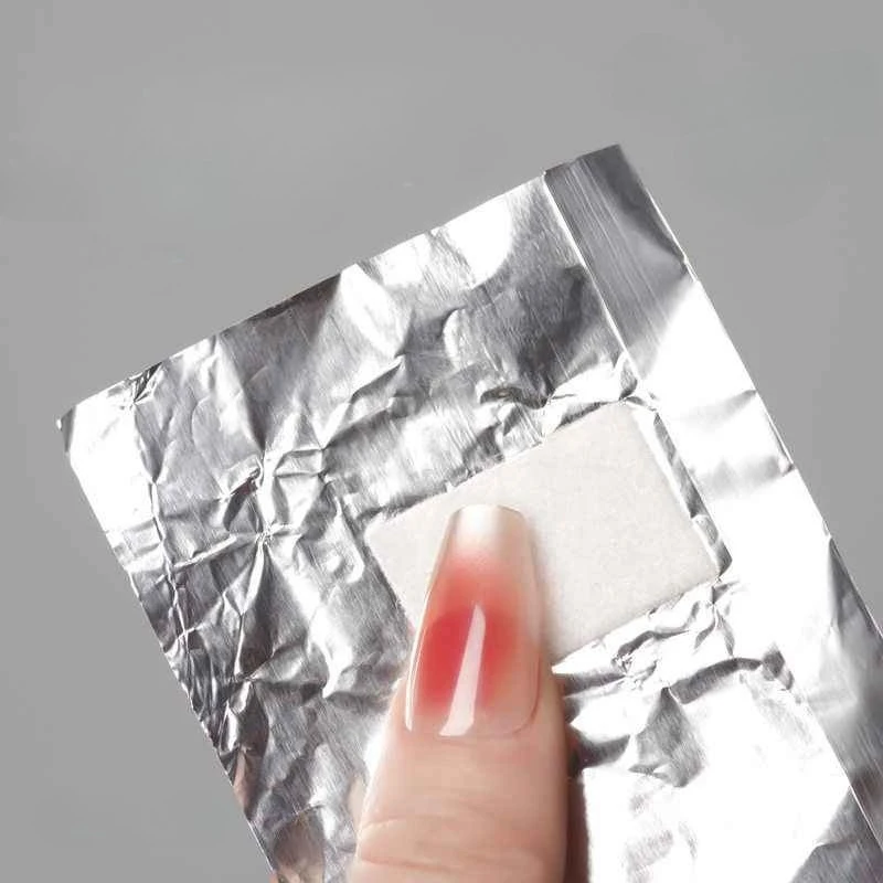 100pcs Remover อลูมิเนียมฟอยล์ - Nail Foil Transfer บทวิจารณ์และราคา