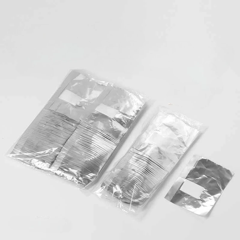 100pcs Remover อลูมิเนียมฟอยล์ - Nail Foil Transfer บทวิจารณ์และราคา