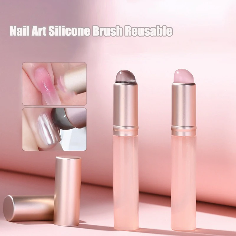 เจลลี่สีชมพูเล็บแปรงซิลิโคนReu - Nail Art Pink Soft บทวิจารณ์และราคา
