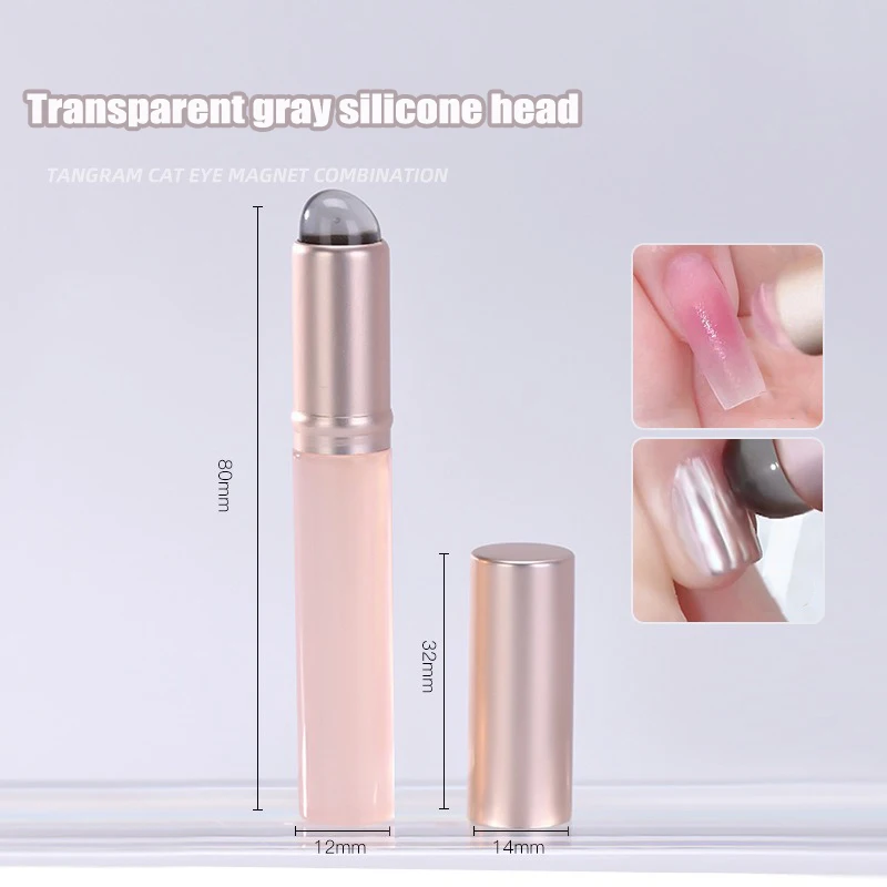เจลลี่สีชมพูเล็บแปรงซิลิโคนReu - Nail Art Pink Soft บทวิจารณ์และราคา