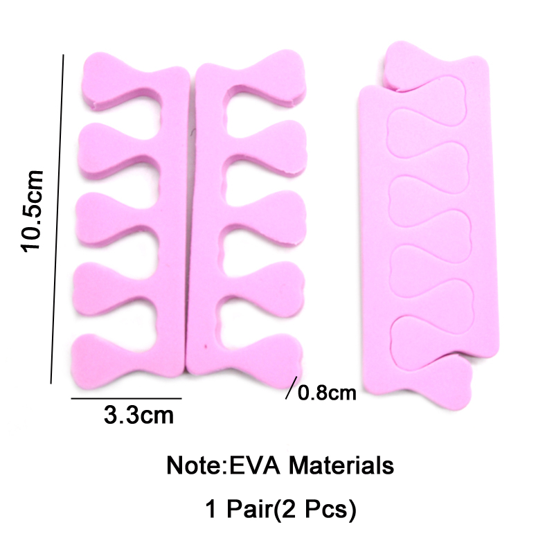 50ชิ้น/แพ็คแยกนิ้วเท้าอุปกรณ์ท - Nail Art Inspo บทวิจารณ์และราคา