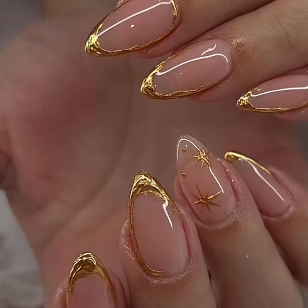 24 ชิ้นสั้นอัลมอนด์เล็บชุดเต็ม - Nail Art Inspo บทวิจารณ์และราคา