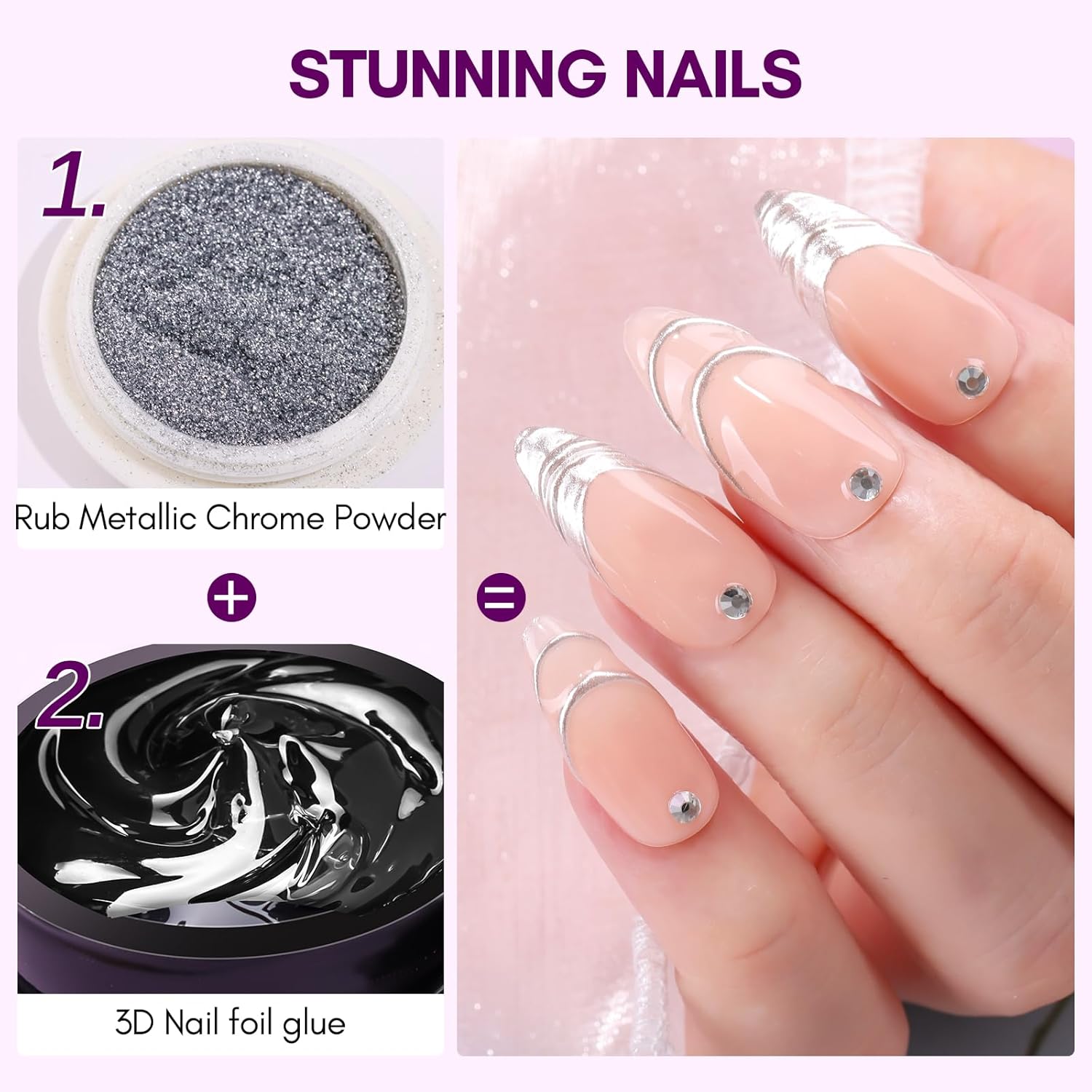 มาการ์ท 3D เจลทาเล็บ 8 มล. กาว - Nail Foil Transfer บทวิจารณ์และราคา