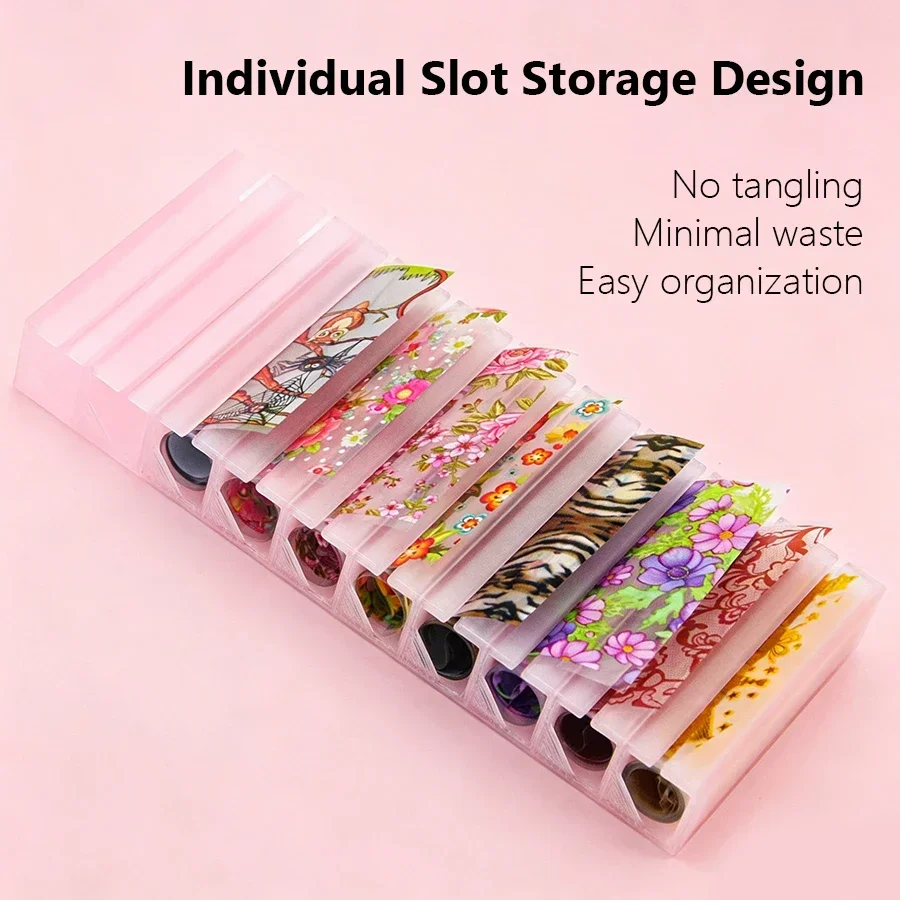 กล่องเก็บฟอยล์ลายดาว 10 ช่องแบ - Nail Foil Transfer บทวิจารณ์และราคา