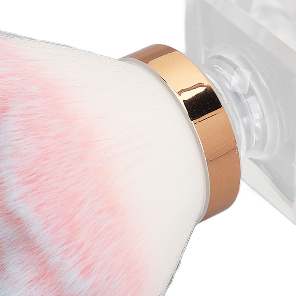 แปรงปัดฝุ่นเล็บขนนุ่มสีชมพู 2  - Nail Art Pink Soft บทวิจารณ์และราคา