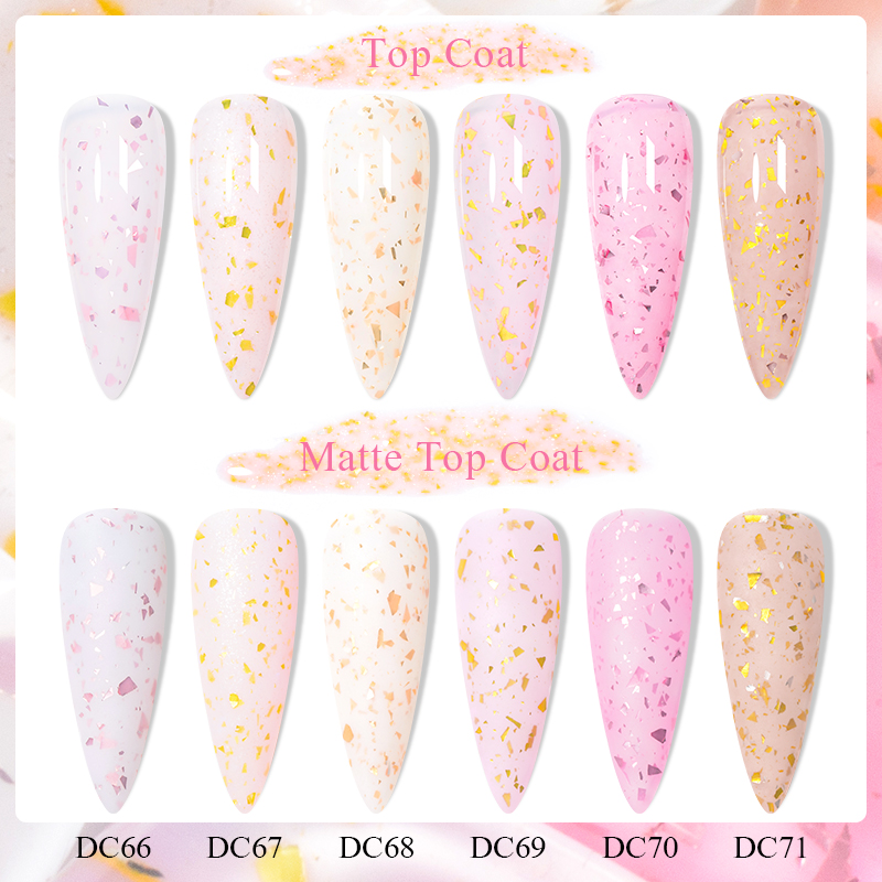 Mtssii 7ml Glitter ฐานยางเจลสี - Nail Foil Transfer บทวิจารณ์และราคา