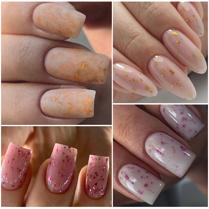 Mtssii 7ml Glitter ฐานยางเจลสี - Nail Foil Transfer บทวิจารณ์และราคา