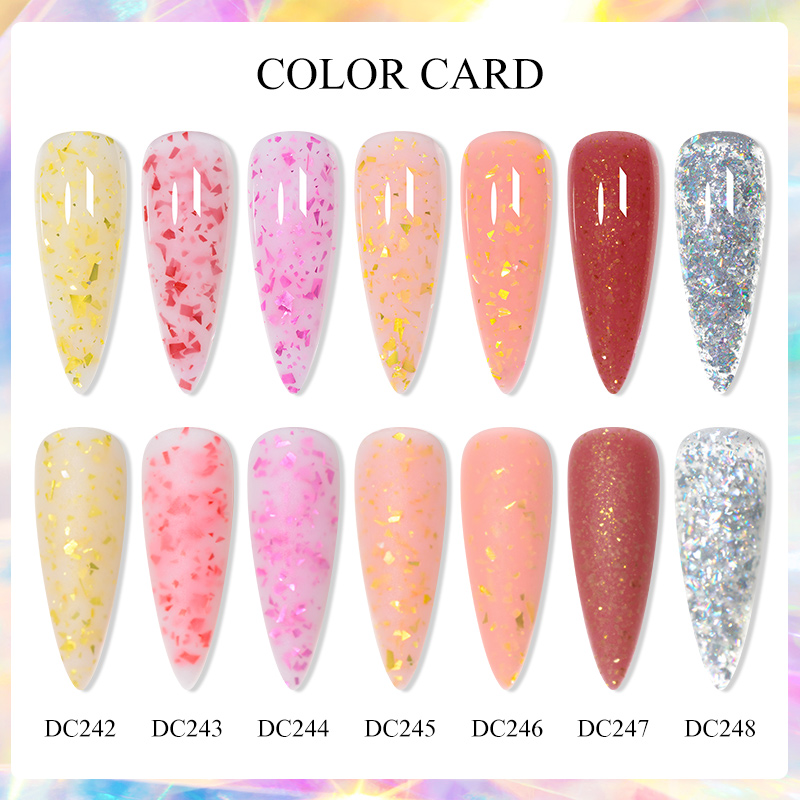 Mtssii เจลทาเล็บเจลทาเล็บสำหรั - Nail Foil Transfer บทวิจารณ์และราคา
