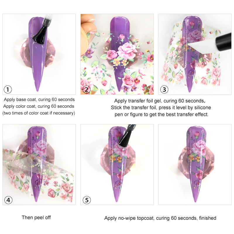 Venalisa 7.5ml Transfer ฟอยล์เ - Nail Foil Transfer บทวิจารณ์และราคา
