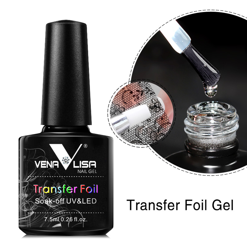 Venalisa 7.5ml Transfer ฟอยล์เ - Nail Foil Transfer บทวิจารณ์และราคา