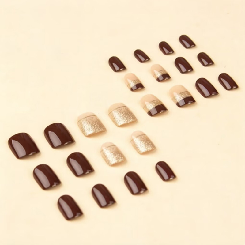 เล็บปลอมทรงสี่เหลี่ยมสั้นสำหรั - Nail Art Inspo บทวิจารณ์และราคา