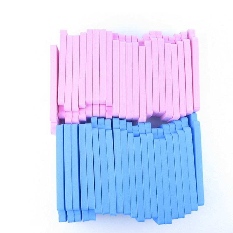 แผ่นรองนิ้วเท้าสีชมพู 50/100/5 - Nail Art Inspo บทวิจารณ์และราคา