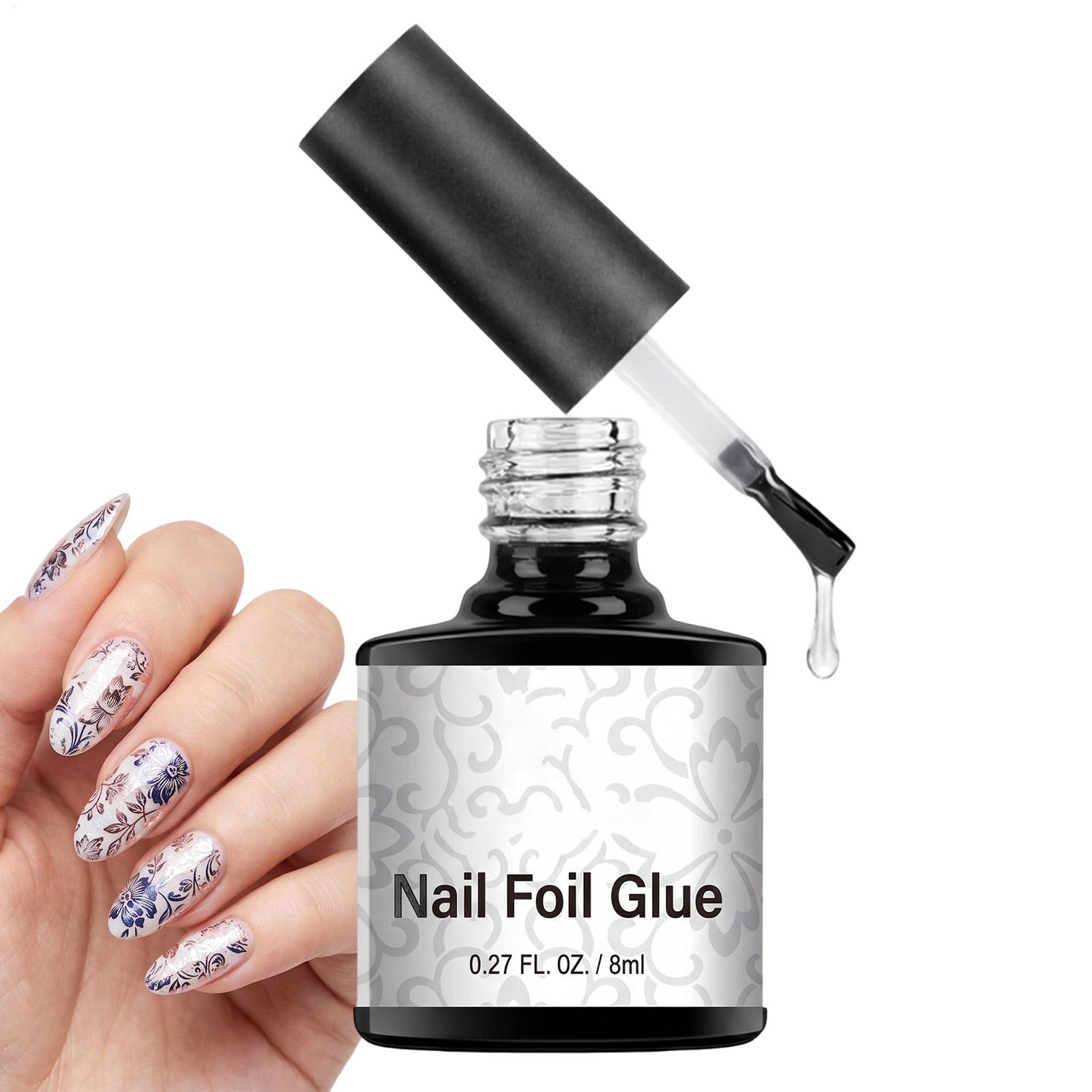 กาวติดฟอยล์เล็บ 8 มล. เจลฟอยล์ - Nail Foil Transfer บทวิจารณ์และราคา
