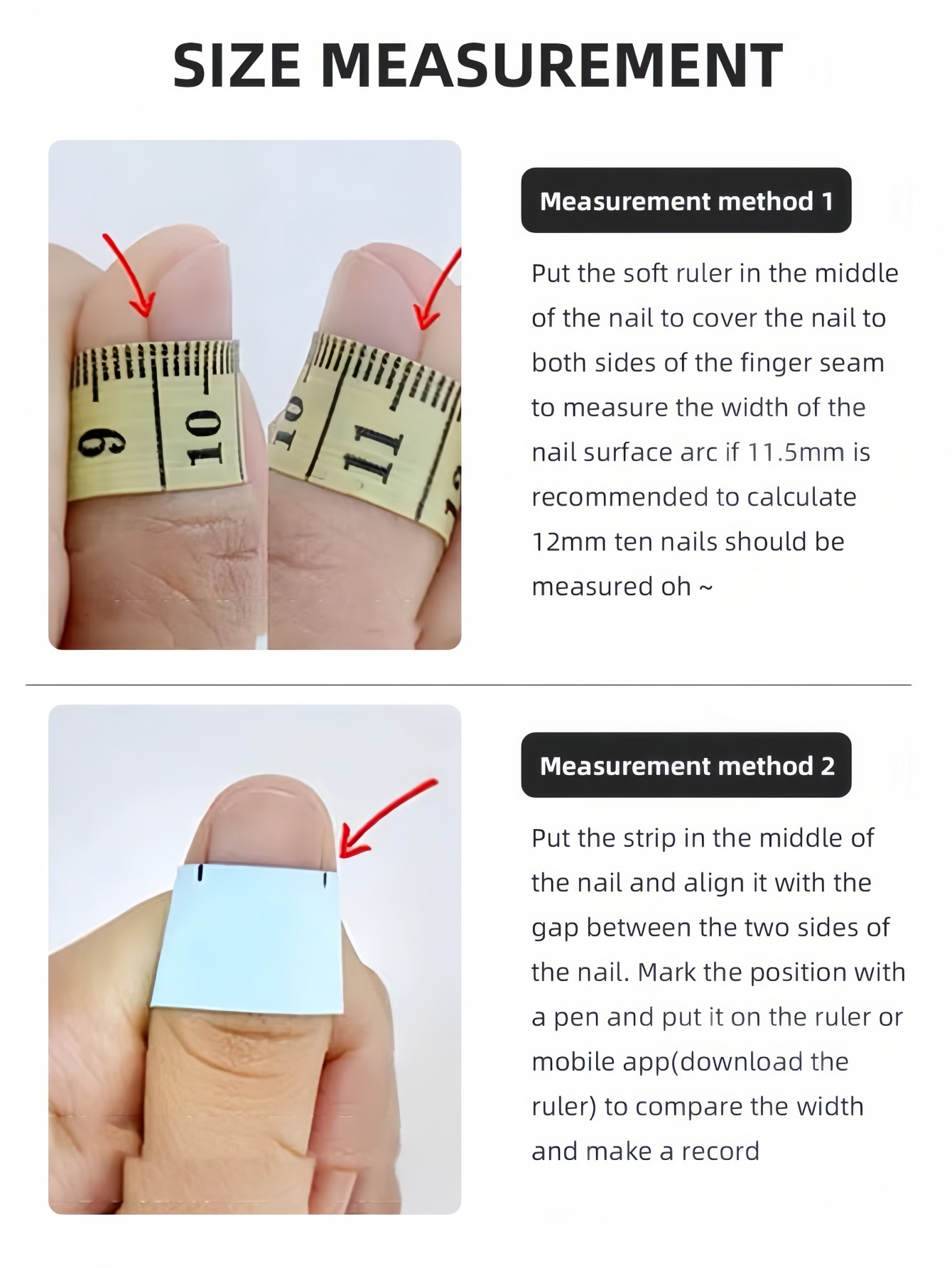 ชุด 10 ชิ้น, เล็บปลอมทรงอัลมอน - Nail Art Glitter บทวิจารณ์และราคา