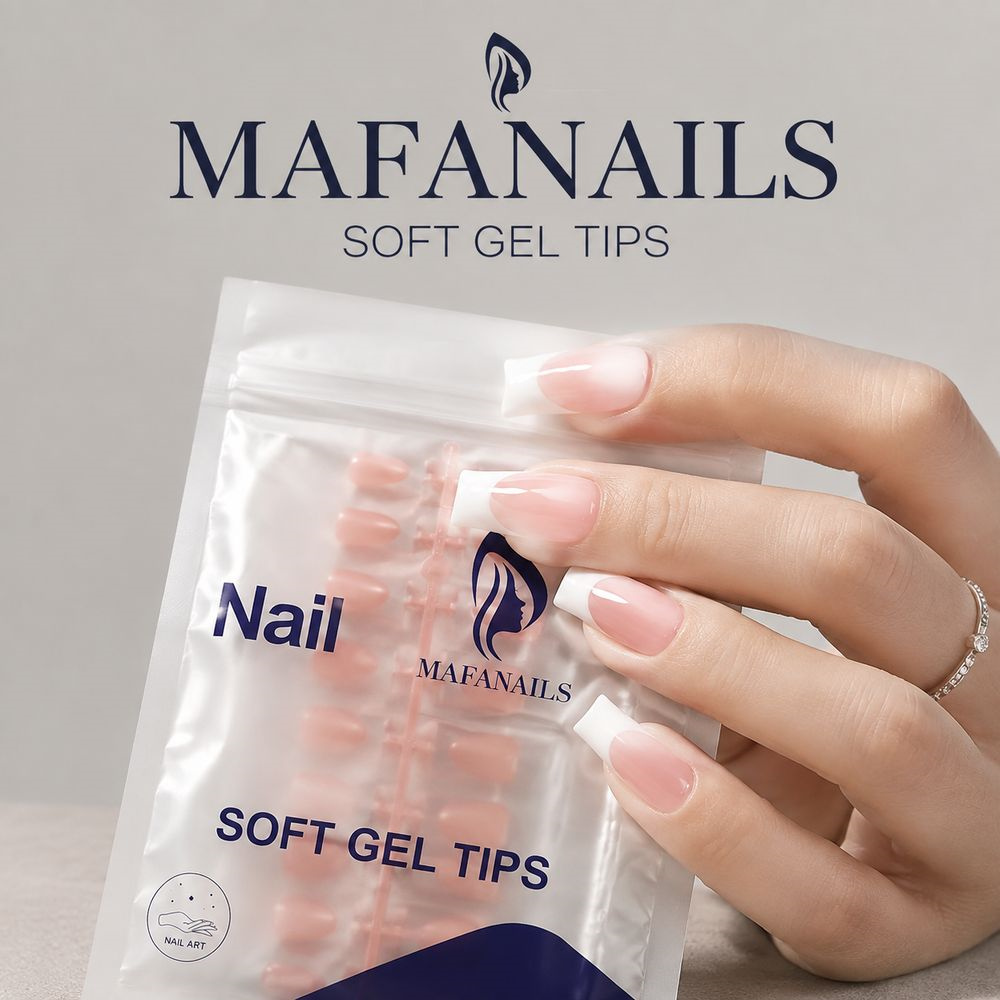 120 ชิ้น ปลายเล็บเจลนุ่มแบบยืด - Nail Art Pink Soft บทวิจารณ์และราคา