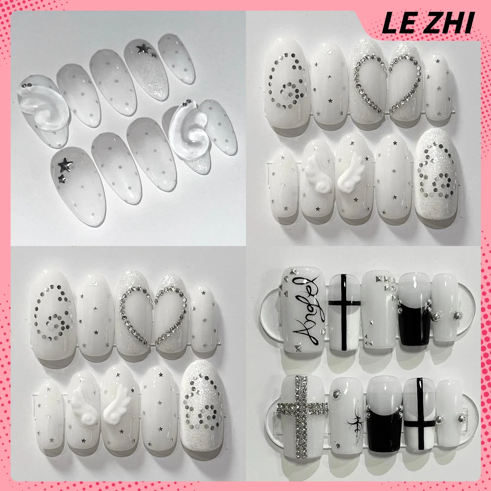 เล็บปลอม Y2K สไตล์เรโทร ลายปีก - Nail Art Inspo บทวิจารณ์และราคา