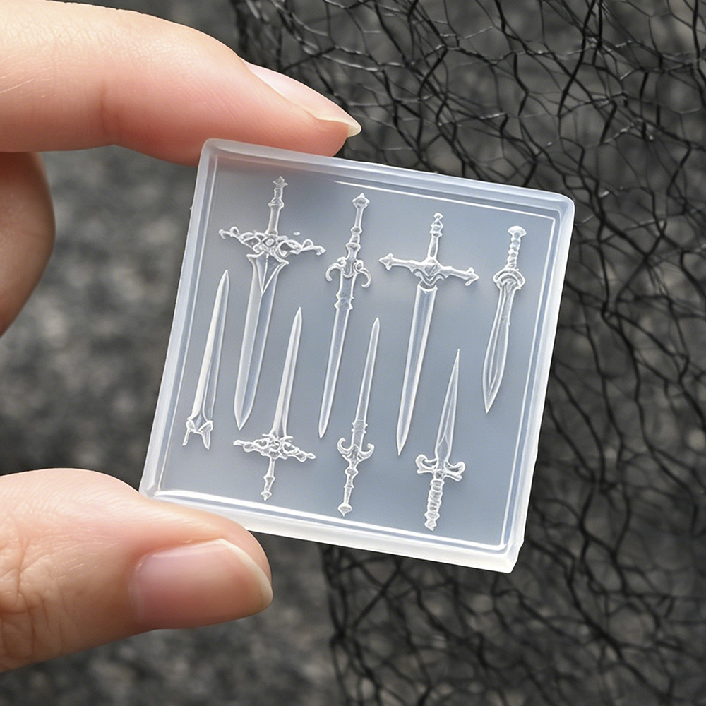 แม่พิมพ์เล็บรูปดาบขนาดเล็ก 1 ช - Nail Art Gothic บทวิจารณ์และราคา