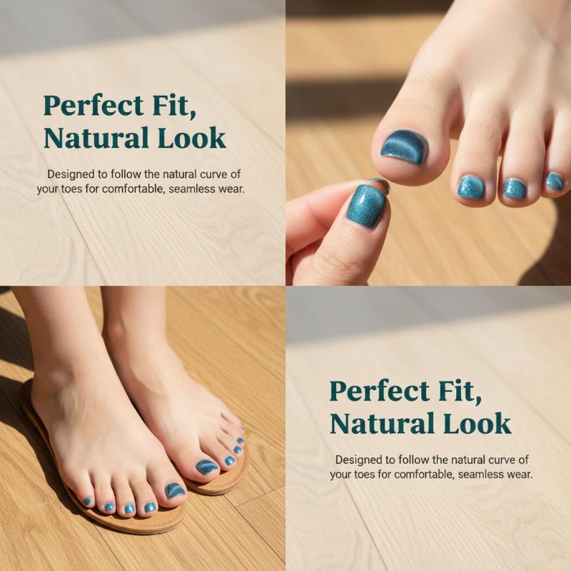 เล็บปลอมแบบฝรั่งเศส 10 ชิ้น/กล - Nail Art Extension Cat Eye บทวิจารณ์และราคา